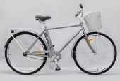 Велосипед VARMA CITY Classic 28" 1ск., сталь, + корзина фото