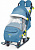 Санки-коляска "Ника детям 7-3/1" дизайн в джинc. стиле (синий, красный, зеленый) фото