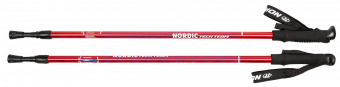 Палки треккинговые Nordic 110-135 см 2-х алюм. фото